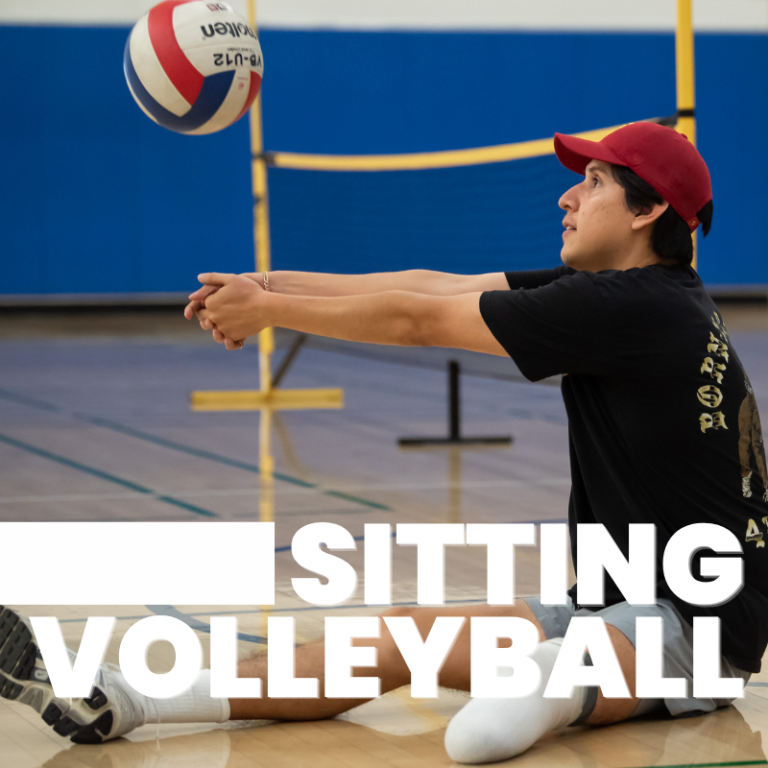 sitting volleyball